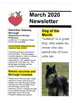 March 2020 Newsletter
