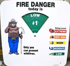 Fire Danger Low